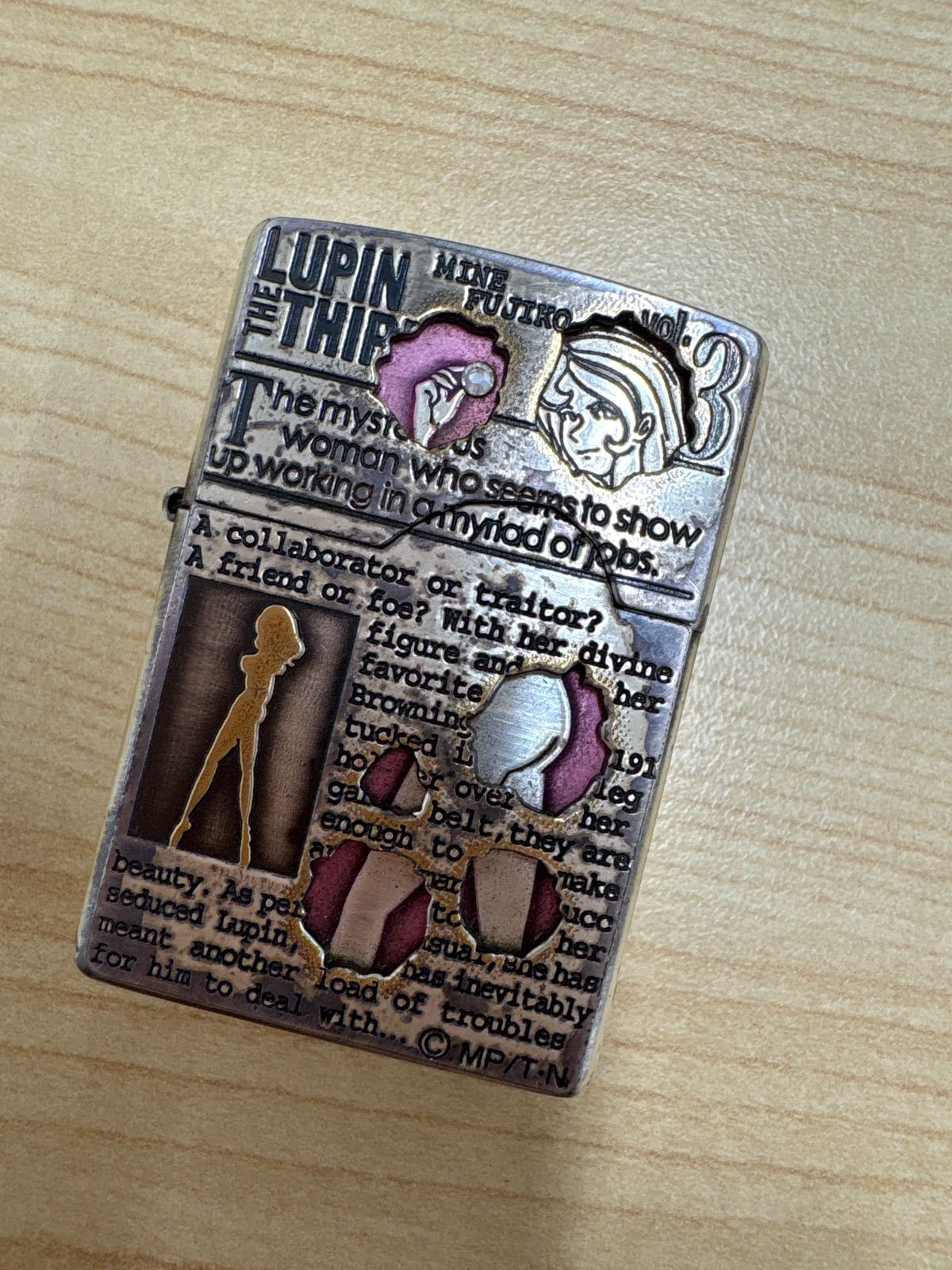 ZIPPO ルパン三世ジッポーライター ウォンテッド　No.2 視線