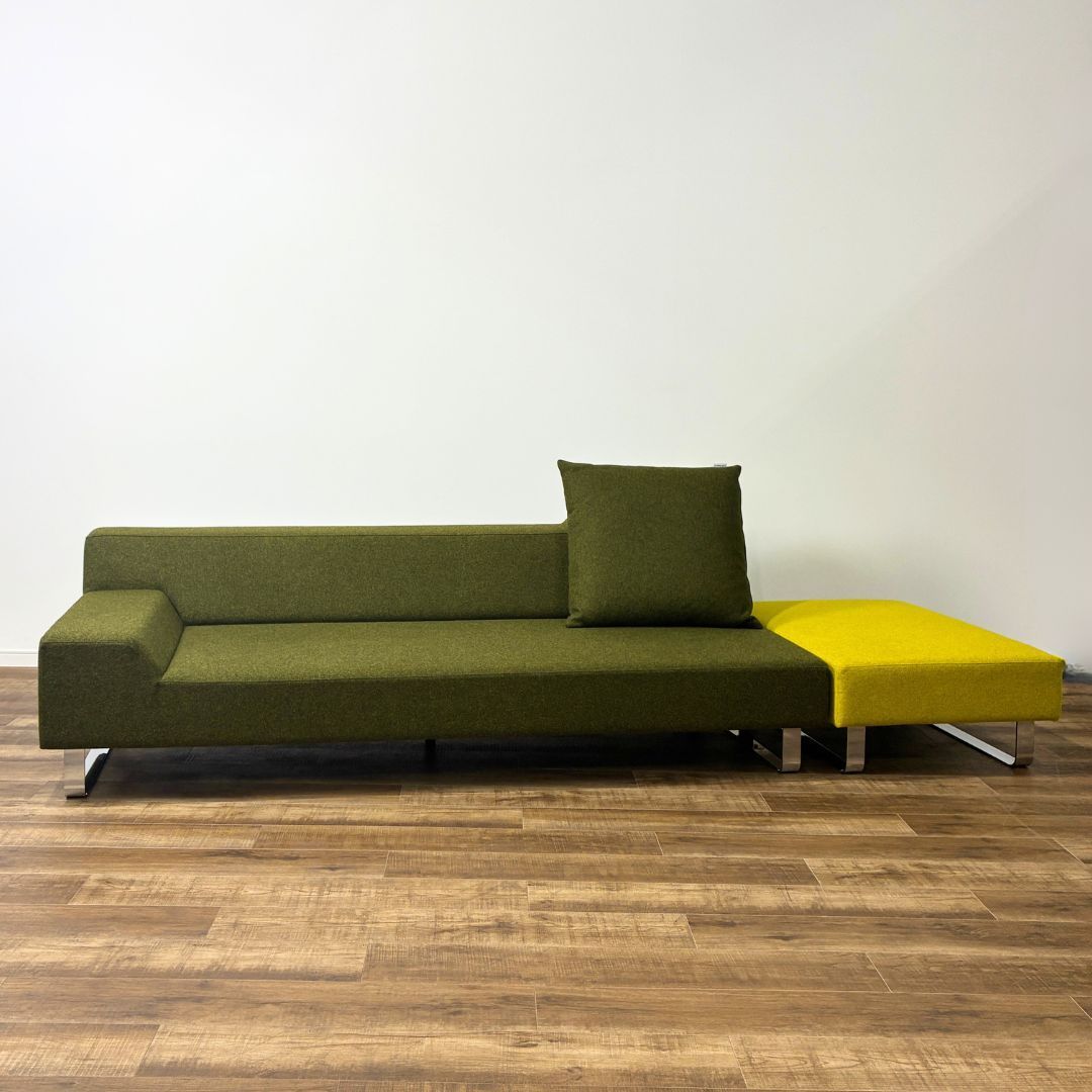美品】FLANNEL SOFA フランネルソファ SIESTA ONE ARM SOFA 3P
