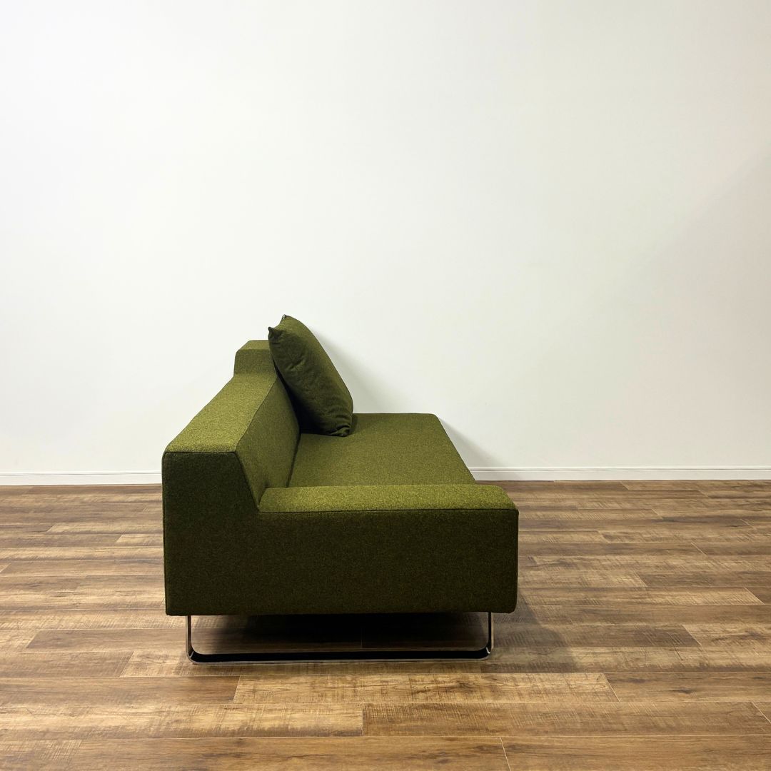 【美品】FLANNEL SOFA シエスタ　オットマン 美品】FLANNEL SOFA フランネルソファ SIESTA ONE ARM SOFA 3P