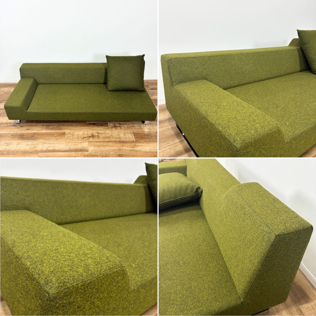 美品】FLANNEL SOFA フランネルソファ SIESTA ONE ARM SOFA 3P