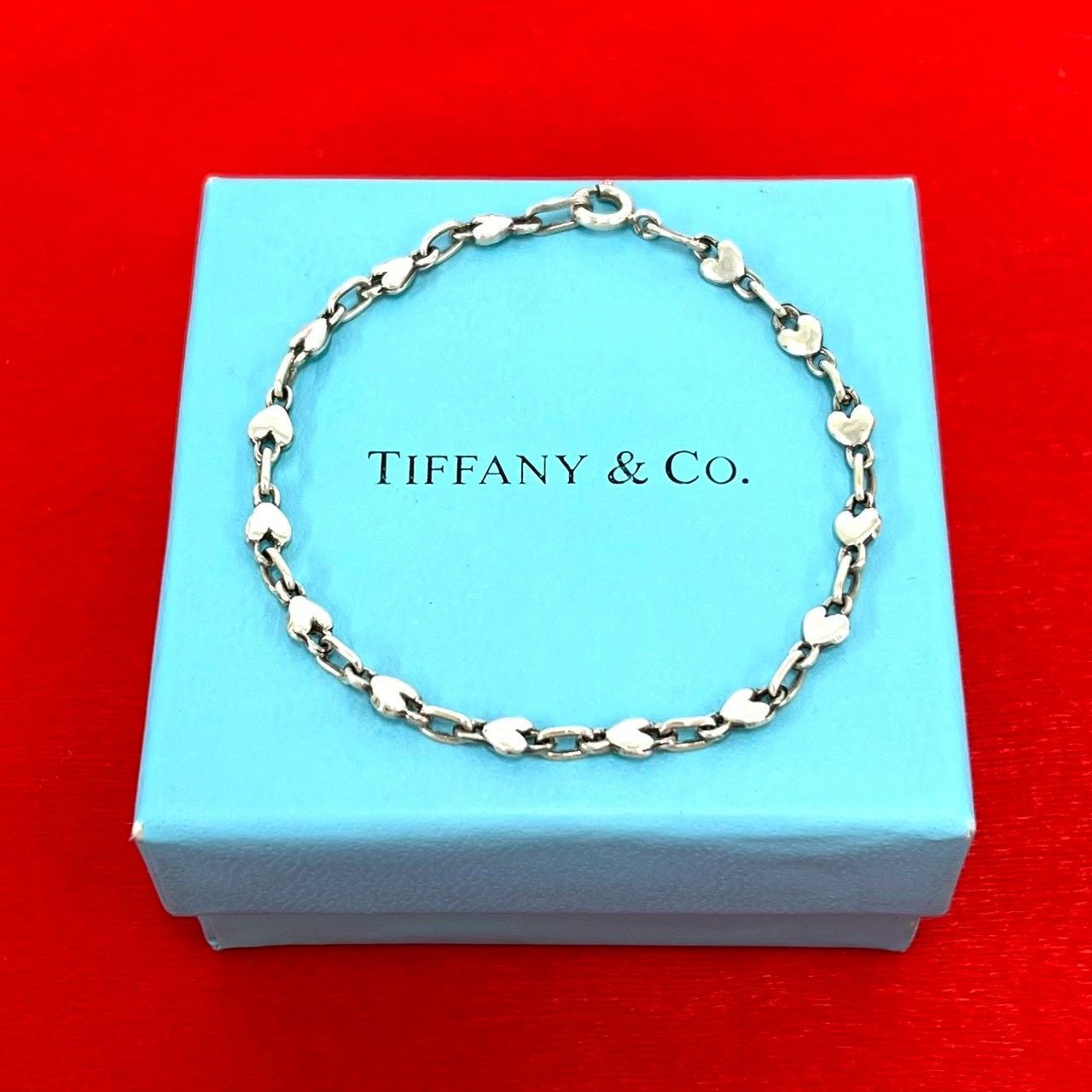 極 美品 TIFFANY&Co. ティファニー ヴィンテージ パフハート