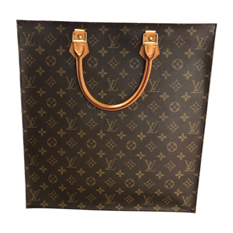 ルイ・ヴィトン LOUIS VUITTON サックプラ M51140 ブラウン モノグラム・キャンバス ユニセックス ハンドバッグ