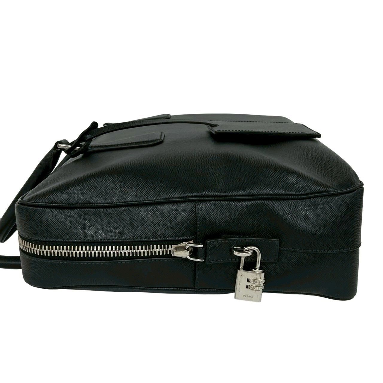 極 美品 PRADA プラダ 三角ロゴ トライアングル プレート 金具