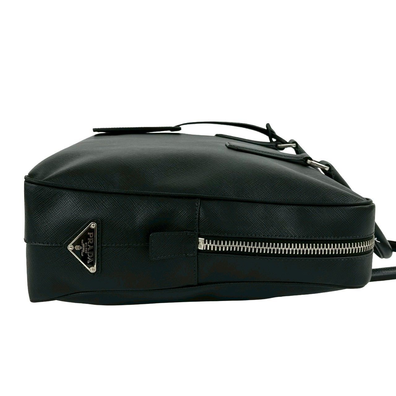 極 美品 PRADA プラダ 三角ロゴ トライアングル プレート 金具