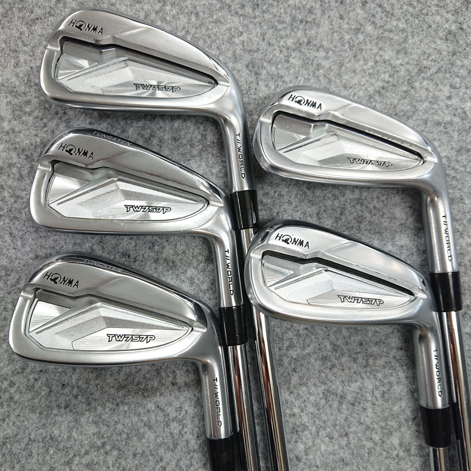 ホンマ ツアーワールド TW757P #6-PW 5本 アイアンセット N.S.PRO