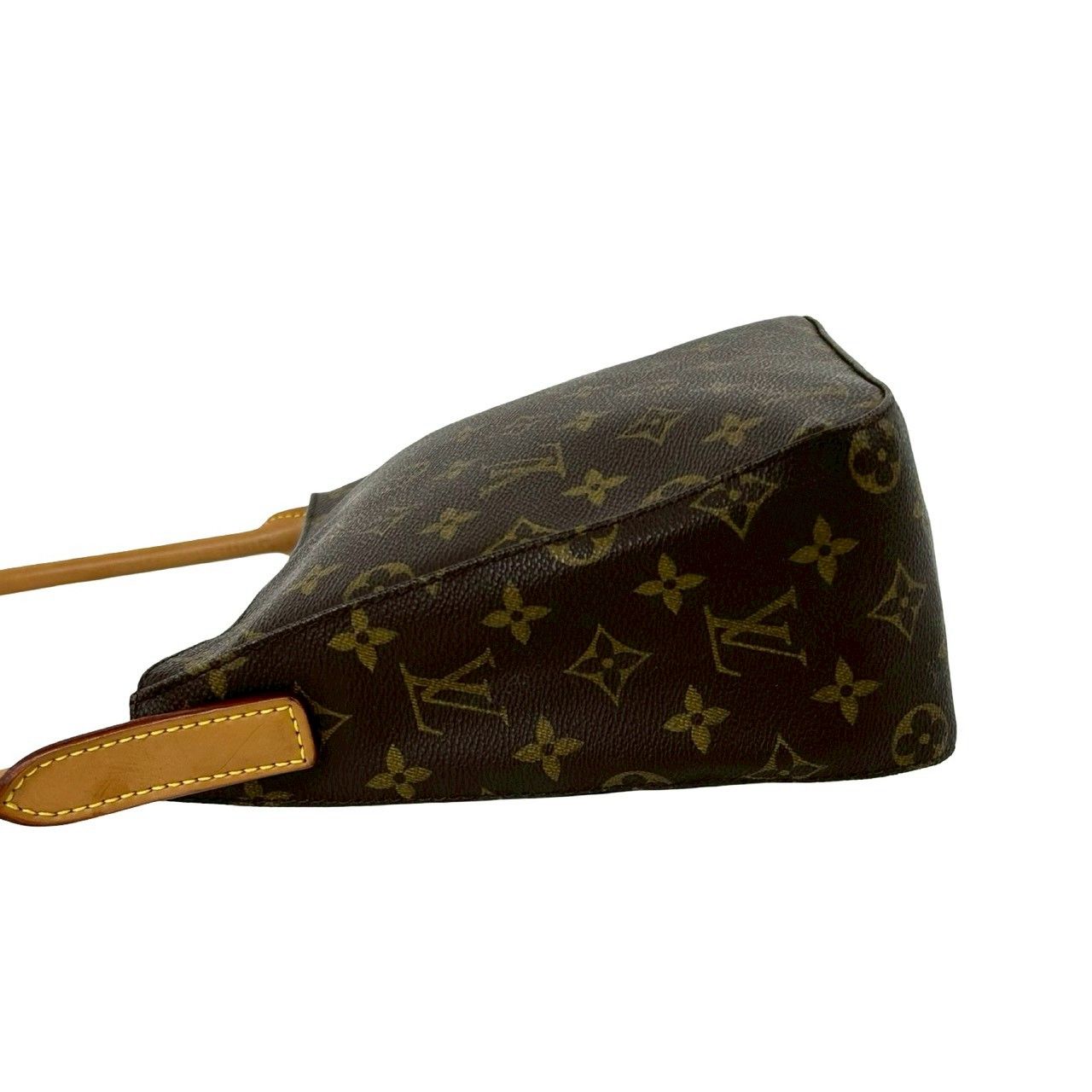 極 美品 LOUIS VUITTON ルイヴィトン ルーピング MM モノグラム レザー