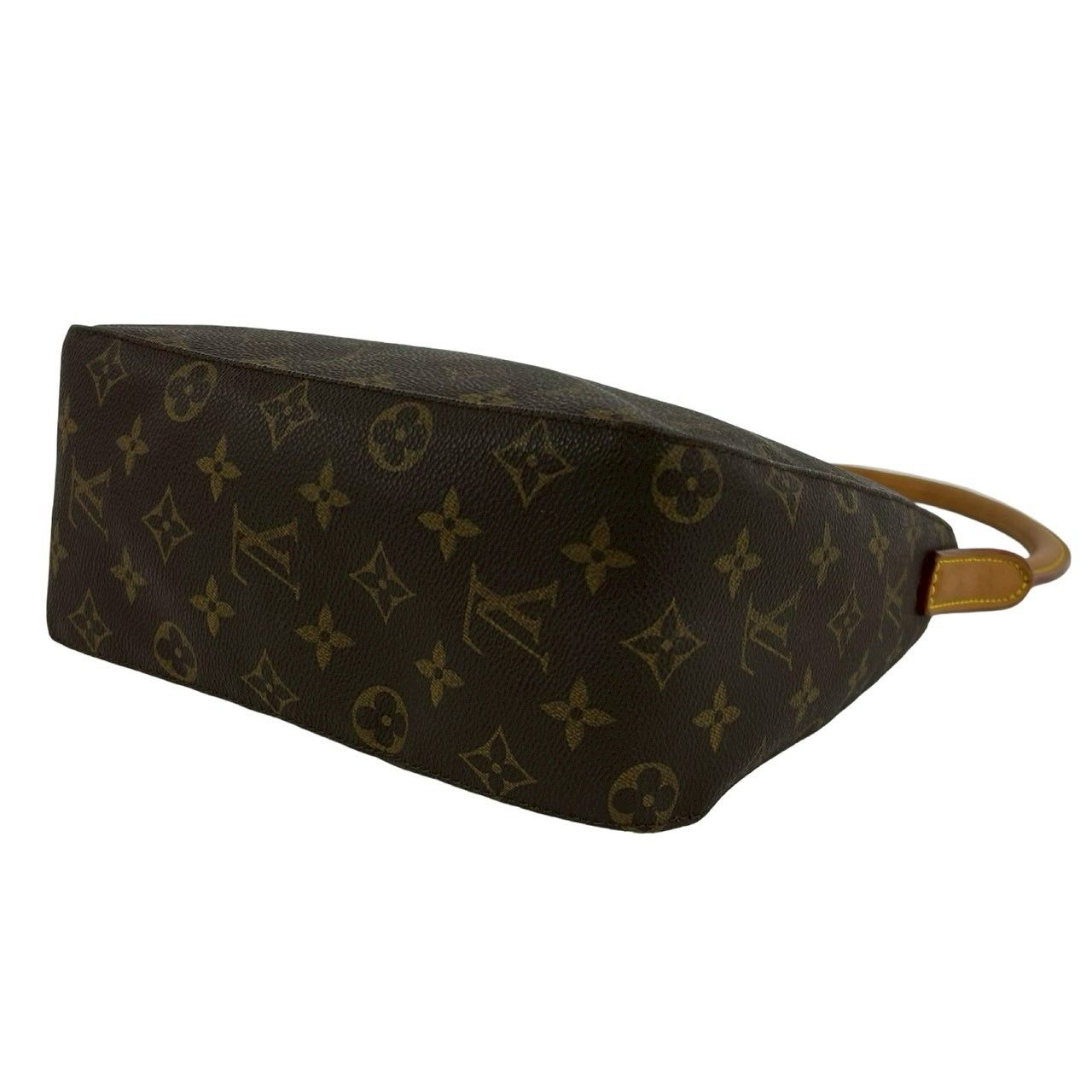 極 美品 LOUIS VUITTON ルイヴィトン ルーピング MM モノグラム レザー