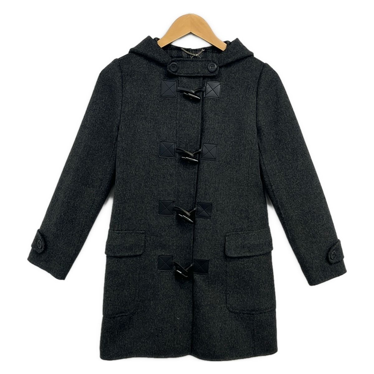 23区(ニジュウサンク) ダッフルコート サイズ34 S レディース美品 - ダークグレー 長袖/冬