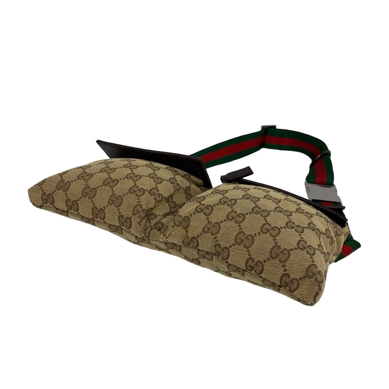 ⭐極美品⭐GUCCI　GG柄　シェリー　ウエストバッグ 極 美品 GUCCI グッチ シェリーライン GG 柄 キャンバス レザー 本革