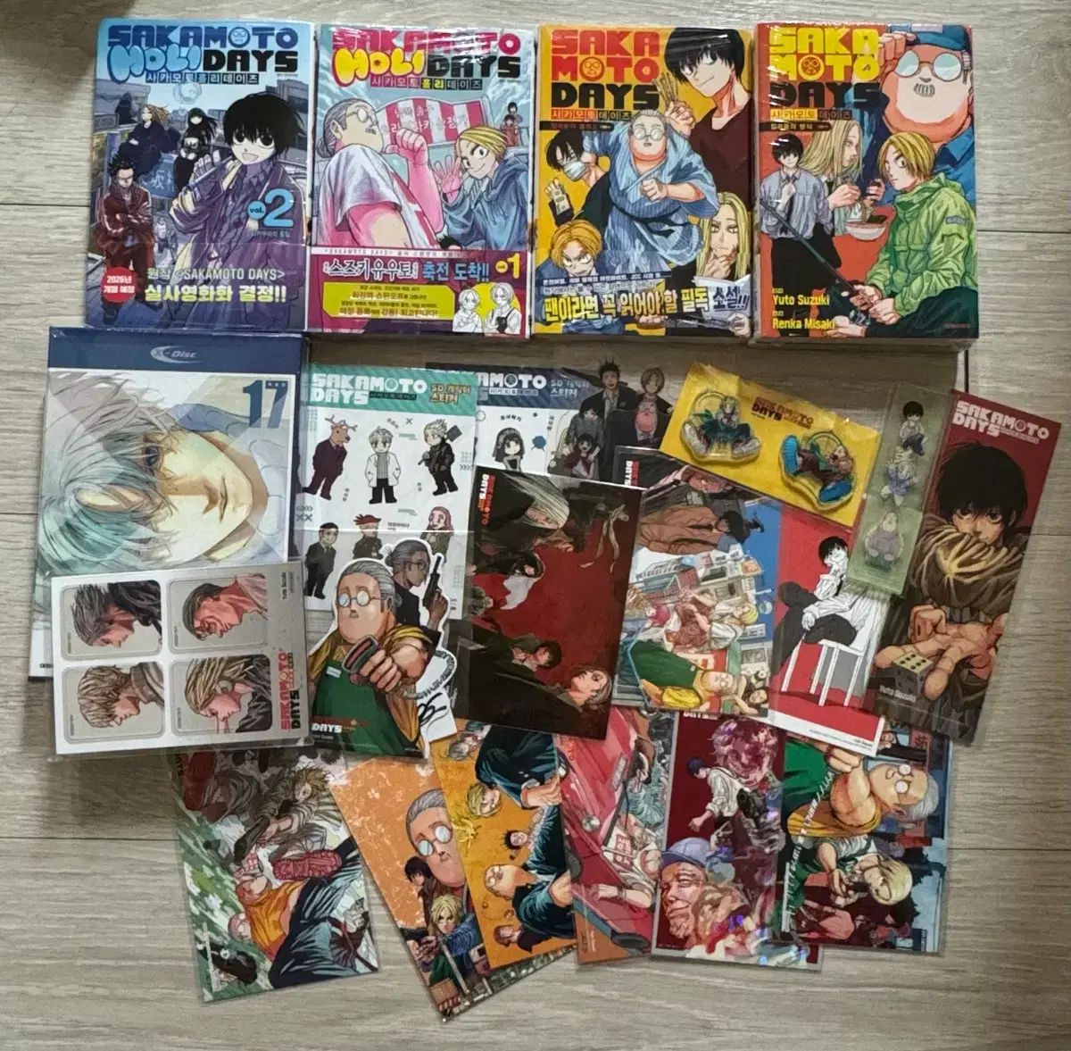サカモトデイズ 漫画 全巻 出品 ダブトック 小説 まとめ 未開封