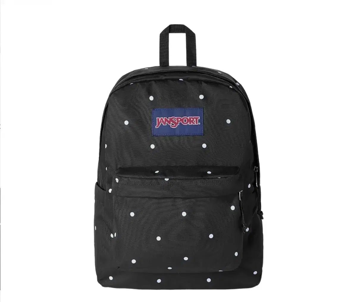 未開封) JANSPORT ジャンスポーツ SUPER スーパー ブレーク バックパック ポール polka ドット ブラック