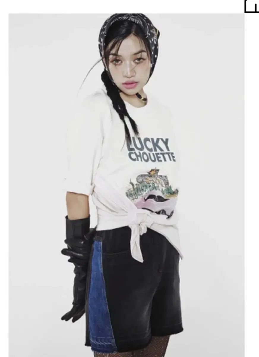LUCKY CHOUETTE ラッキーシュエトゥ Tシャツ 新品