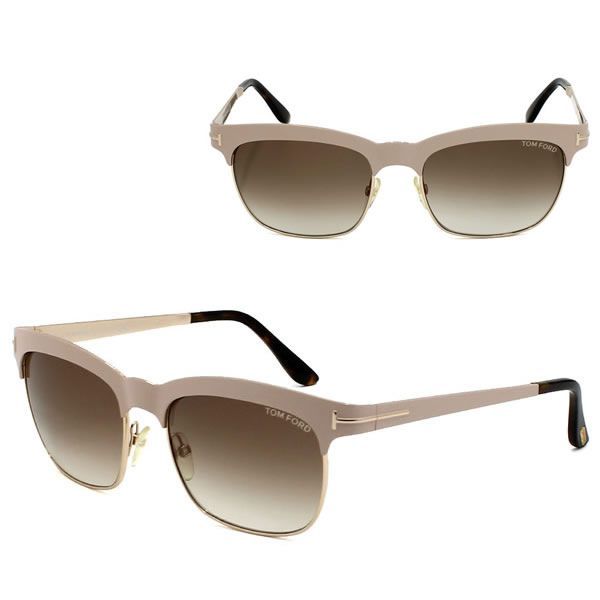 トムフォード サングラス TOM FORD FT0437/S 74F 54 TF437 サングラス ノーズパッド EYEWEAR メンズ レディース ピンクベージュ ブラウン