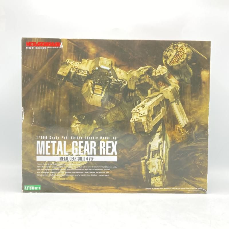 【中古】ｺﾄﾌﾞｷﾔ 1/100 ﾒﾀﾙｷﾞｱ REX METALGEAR SOLID4 Ver. 未組立品 ﾒﾀﾙｷﾞｱｿﾘｯﾄﾞ4 ﾊﾝｽﾞ･ｵﾌﾞ･ｻﾞ･ﾊﾟﾄﾘｵｯﾄ[13][240013258613]
