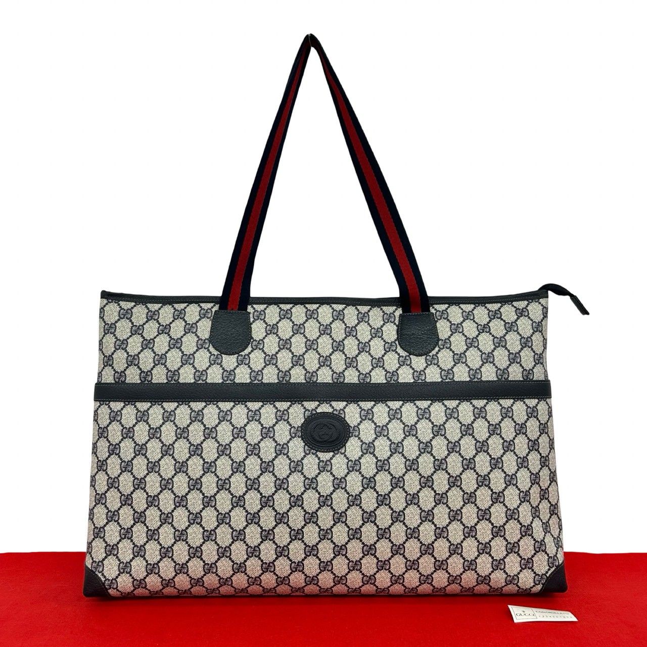 極 美品 希少品 GUCCI グッチ オールドグッチ シェリーライン GG ロゴ