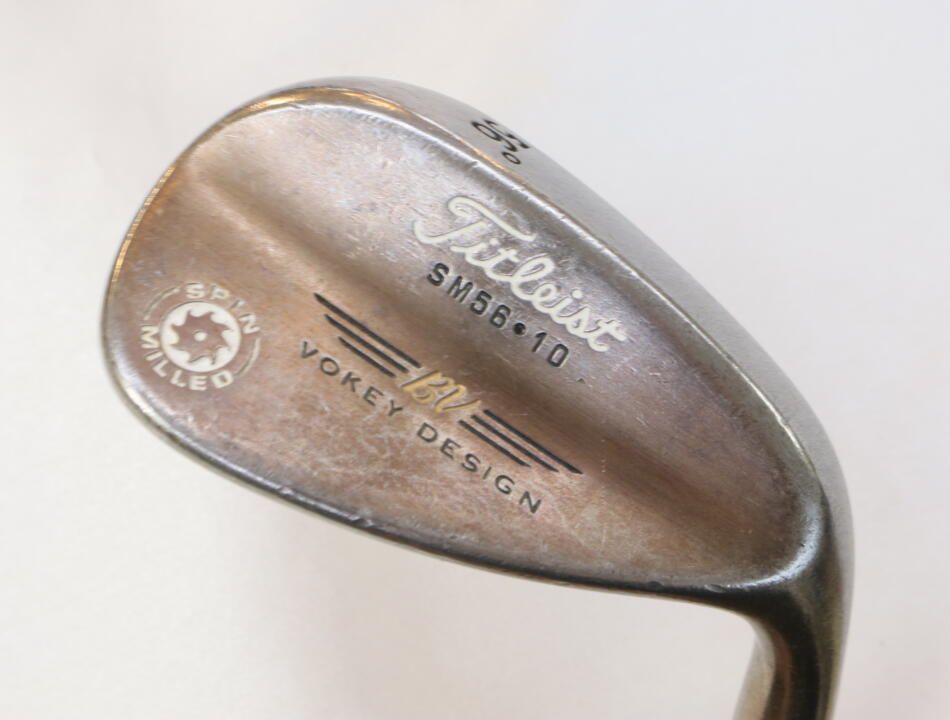 タイトリスト　ボーケイ スピンミルド オイルカン　56度　ダイナミックゴールド　S200フレックス　ウェッジ　中古　ゴルフドゥ！西尾店【最短即日発送】