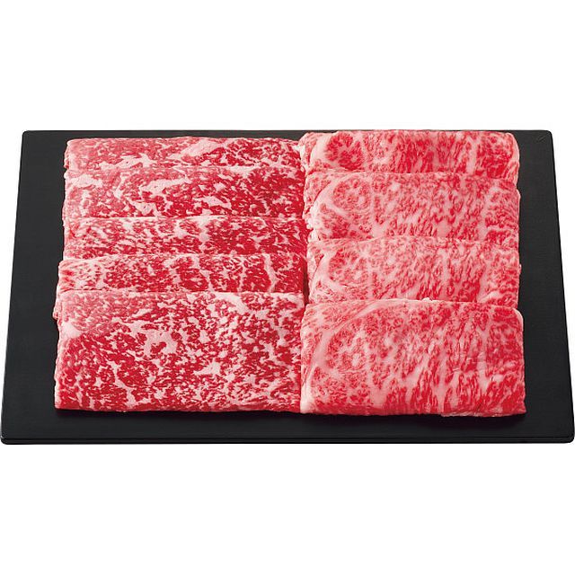【お中元ギフト】銀座吉澤 松阪牛 ロース・モモ すき焼き用(計500g) 【申込締切7/30、お届け期間6月末～8/8】 【全国配送可】