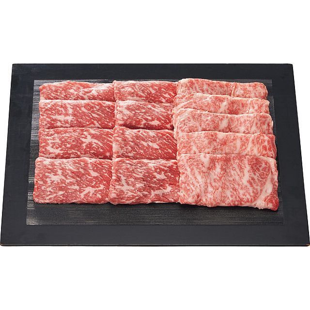 【お中元ギフト】銀座吉澤 黒毛和牛 モモ・肩ロース すき焼き用(計550g) 【申込締切7/30、お届け期間6月末～8/8】 【全国配送可】