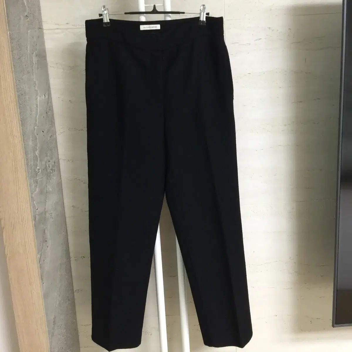 ハンサム the CASHMERE ウール カシミア スラックス パンツ 64