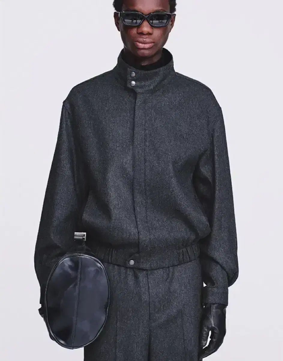 ほぼ新品 トニーウェック カシミア ウール ブルゾン XL