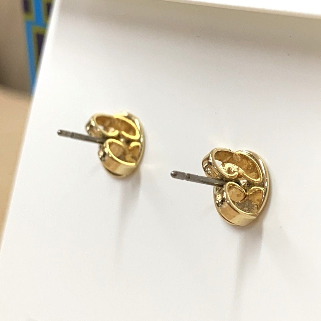 彦】TORY BURCH ピアス アイコン エナメル サークルスタッズ ENAMEL