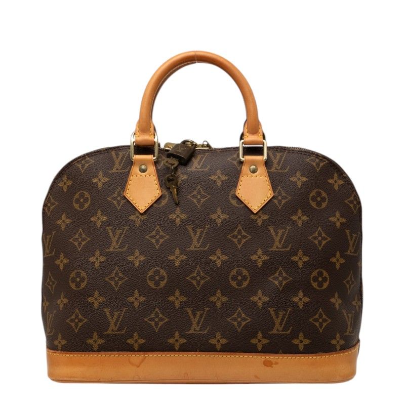 ルイ ヴィトン モノグラム アルマPM ハンドバッグ M51130 ブラウン PVC レザー レディース LOUIS VUITTON【228-78006】