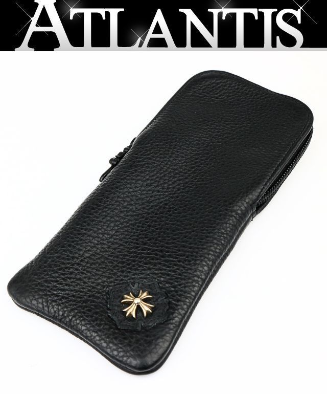 CHROME HEARTS 銀座店 クロムハーツ CHプラス メガネケース ソフトケース メンズ シルバー SV925 103659