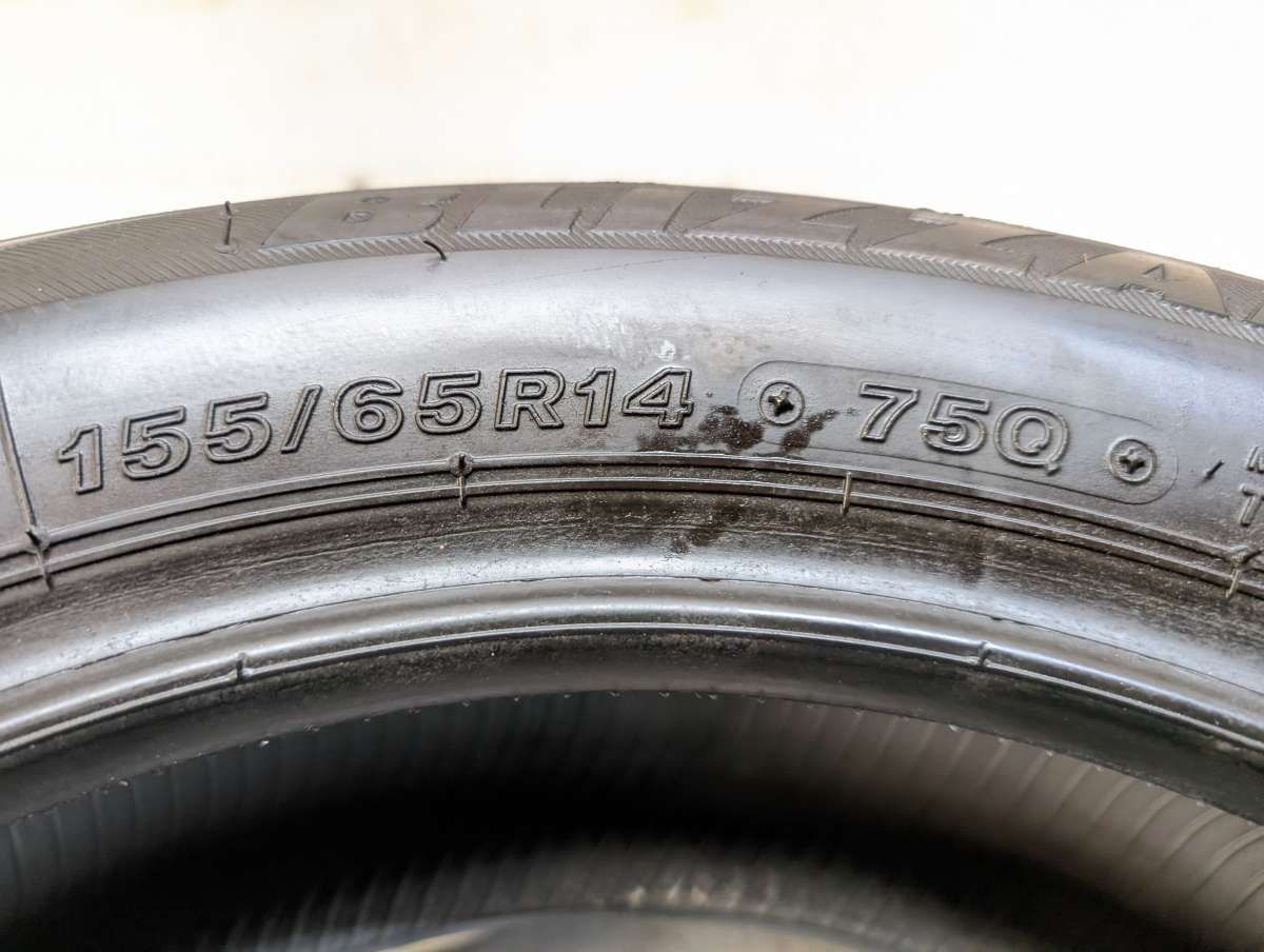 155/65R14 ブリヂストン ブリザック VRX 中古タイヤ スタッドレス