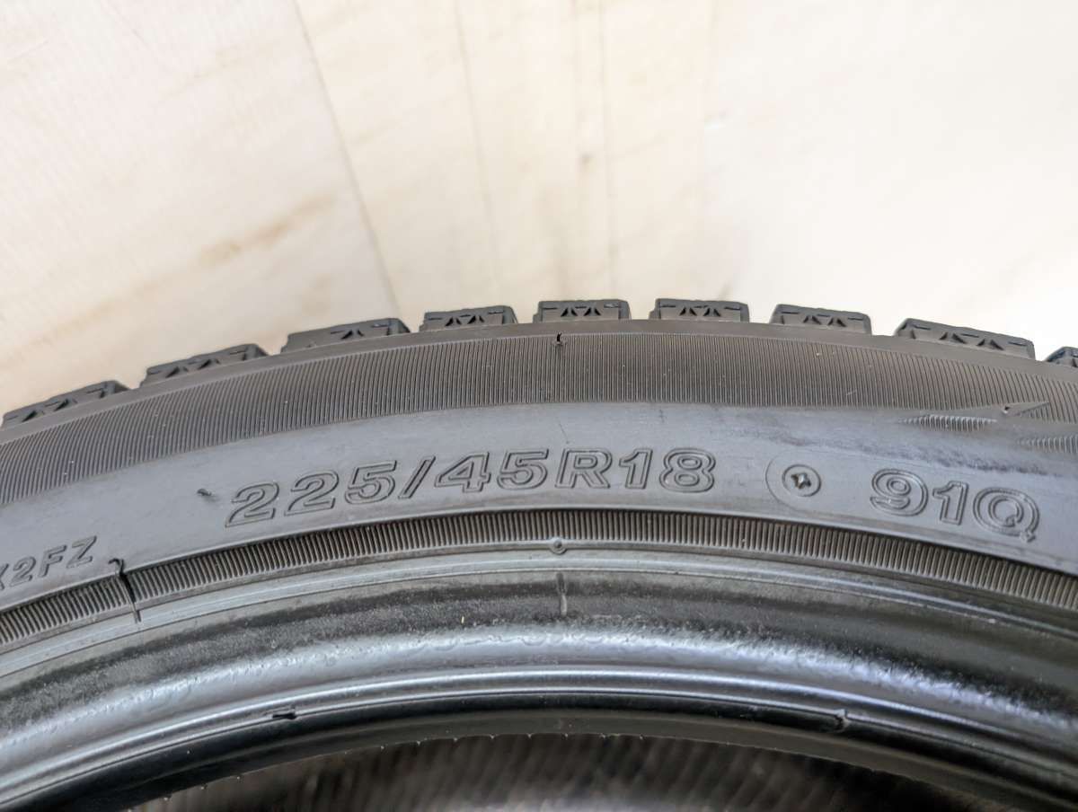 225/45R18 ブリヂストン ブリザック VRX2 中古タイヤ スタッドレス