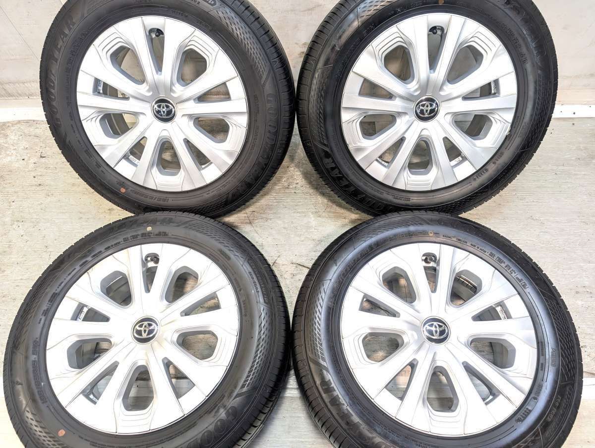 195/65R15 グッドイヤー エフィシエント グリップ ECO EG02 トヨタ純正 15x6.5 40 100-5穴 中古タイヤ サマータイヤ ホイールセット 4本セット s15260526016 29,185円