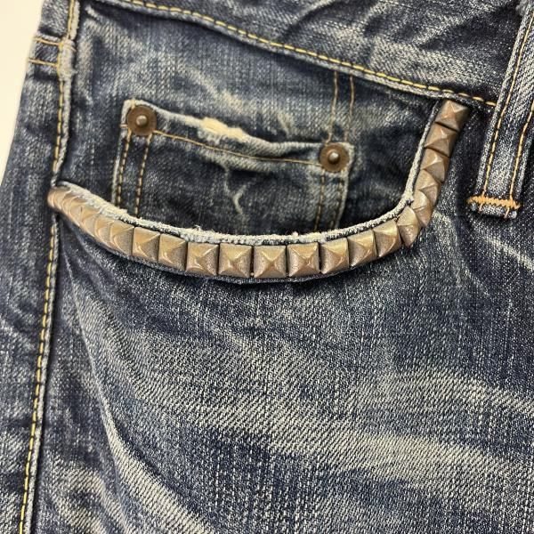 HYSTERIC GLAMOUR デニムパンツ 青 サイズ34 ヒステリックグラマー[91 