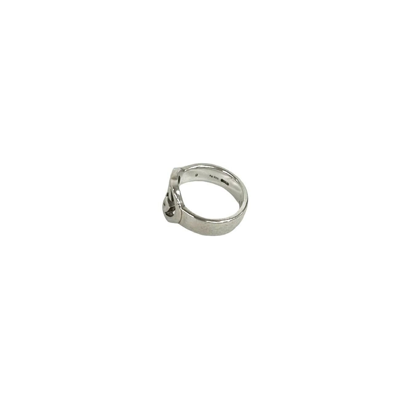 極 美品 GUCCI グッチ インターロッキング G シルバー925 指輪 8号