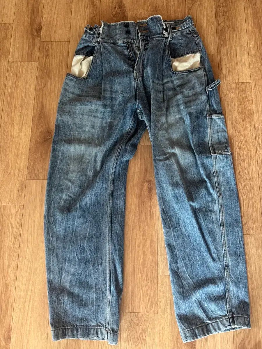 rbu カーペンター デニム 2サイズ 出品