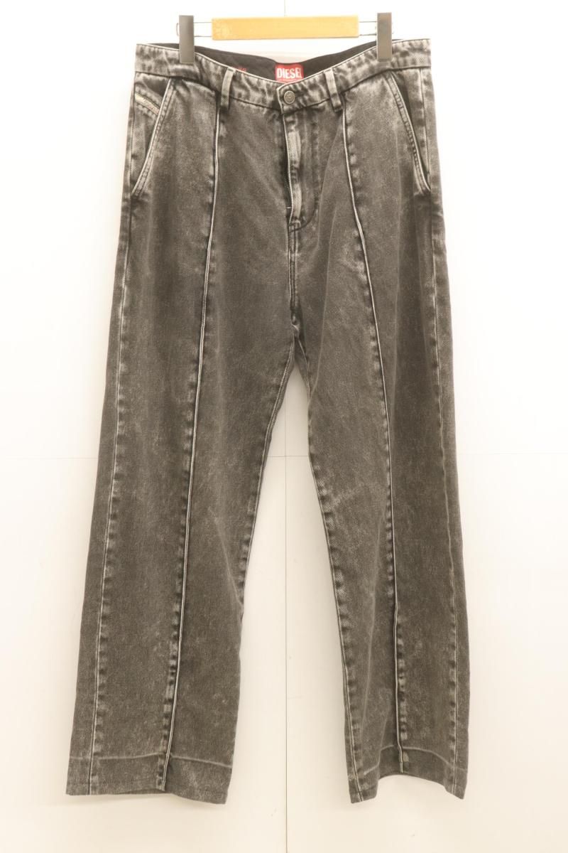 【中古】 DIESEL メンズデニムパンツ 32 D-CHINO-WORK デニムパンツ DIESEL 32 グレー 灰