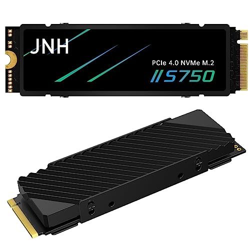 JNH SSD 2TB PCIe Gen4x4 NVMe 1.4 M.2 2280 ヒートシンク搭載 新型PS5 / PS5動作確認済み R:7400MB/s W:6700MB/s 高耐久3D NAND TLC S750 国内正規品 メーカー 06d6b882