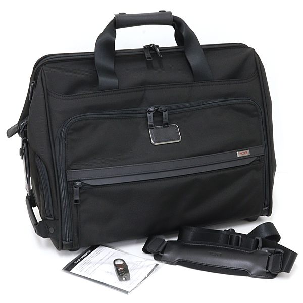 トゥミ TUMI ALPHA ビジネスバッグ ボストンバッグ アルファスリー ナイロン 2203126D3 1173121041 ブラック 【中古】Aランク