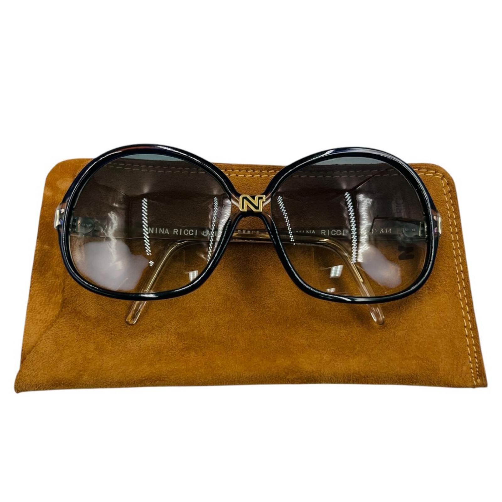 ニナリッチ　NINA RICCI　サングラス　【新古品】　N5 NINA RICCI ニナリッチ ビンテージ サングラス - メルカリ