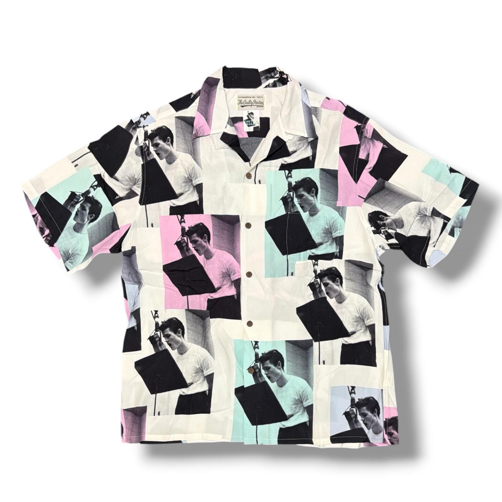 WACKO MARIA CHET BAKER HAWAIIAN SHIRT チェットベイカーハワイアンシャツ　アロハ ワコマリア マルチカラー XL （9523M）