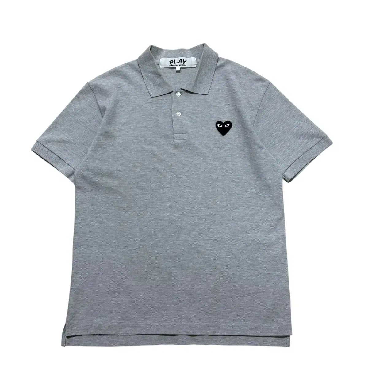 コム・デ・ギャルソン ブラックワッペン pk 半袖Tシャツ