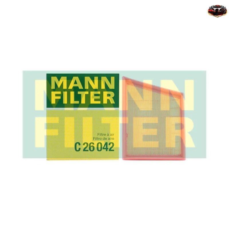 ランドローバー レンジローバー ヴェラール 2017-2026 2.0 3.0 5.0 ガソリン L560 T4A6124 GX739601BA LR092258 MANNFILTER エアフィルター