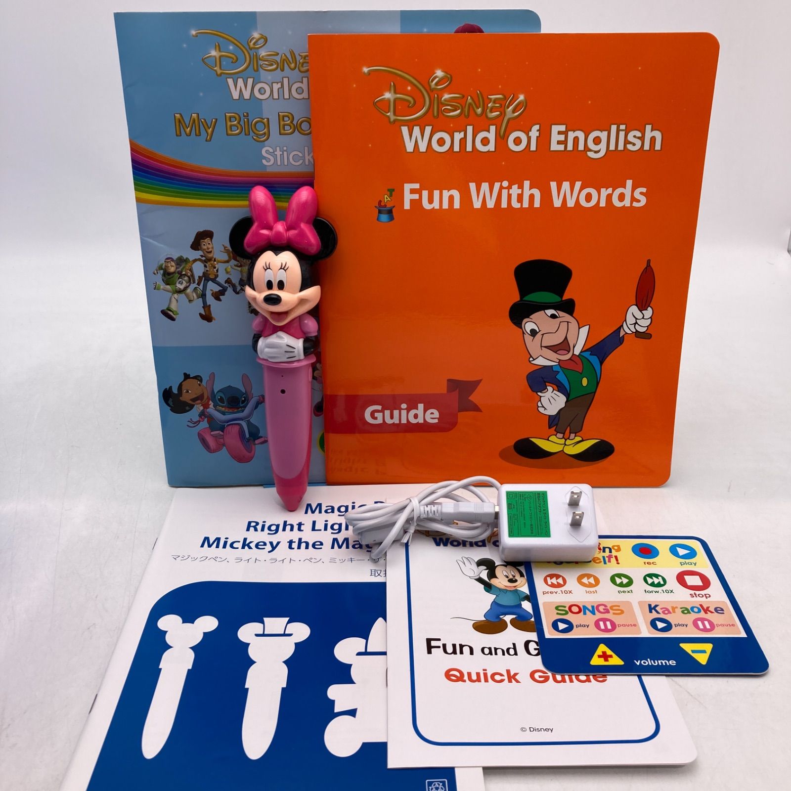 2019年 ミッキーマジックペンセット ディズニー英語システム DWE