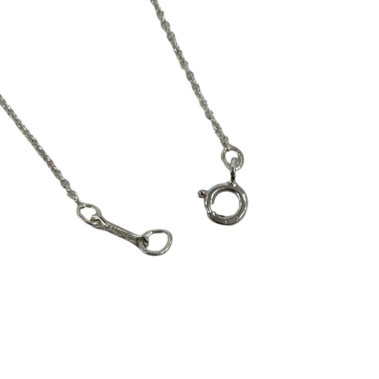 極 美品 TIFFANY&Co. ティファニー ダブル ループ ネックレス シルバー