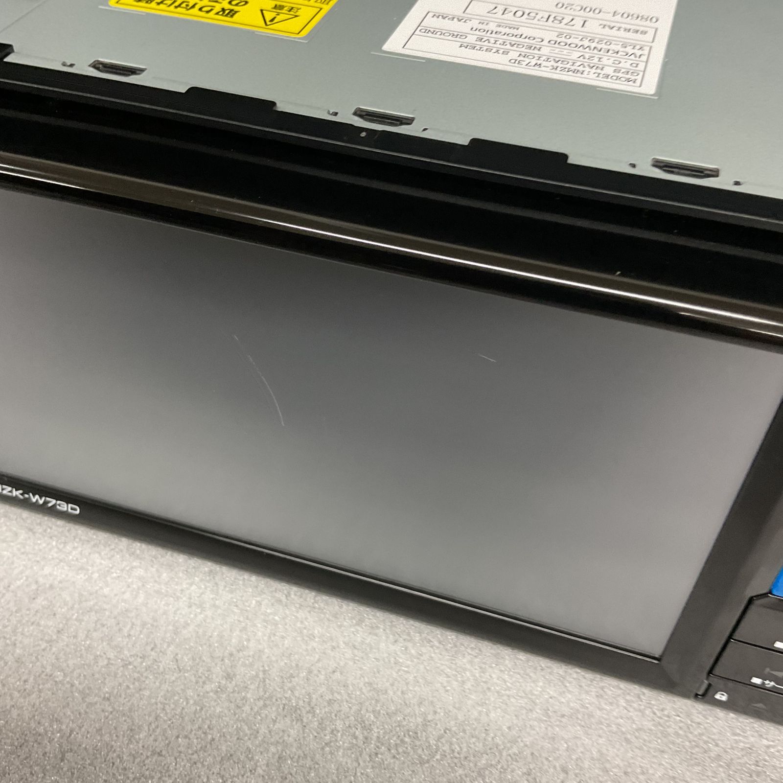 トヨタ 純正 カーナビ NMZK-W73D ※画面線キズあり - メルカリ