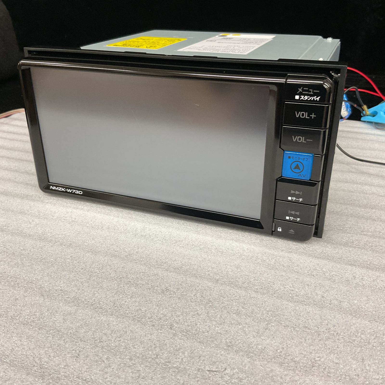 トヨタ 純正 カーナビ NMZK-W73D ※画面線キズあり - メルカリ