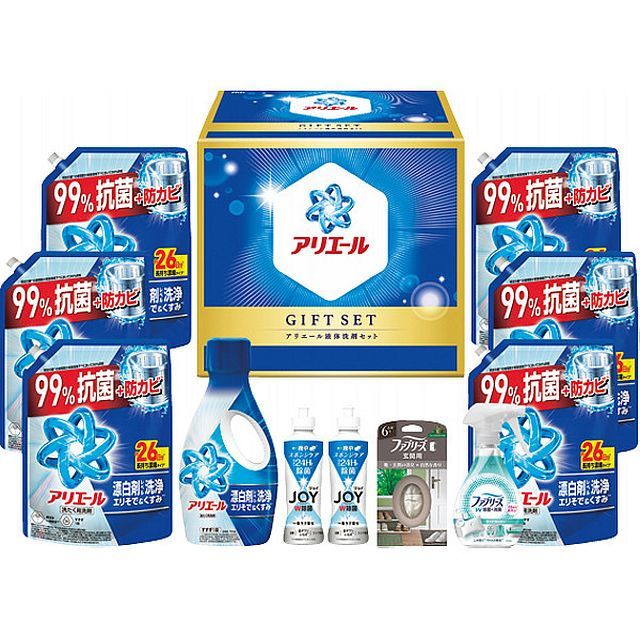 【お中元ギフト】P&G アリエール液体洗剤セット 【申込締切7/30、お届け期間6月末～8/8】 【全国配送可】