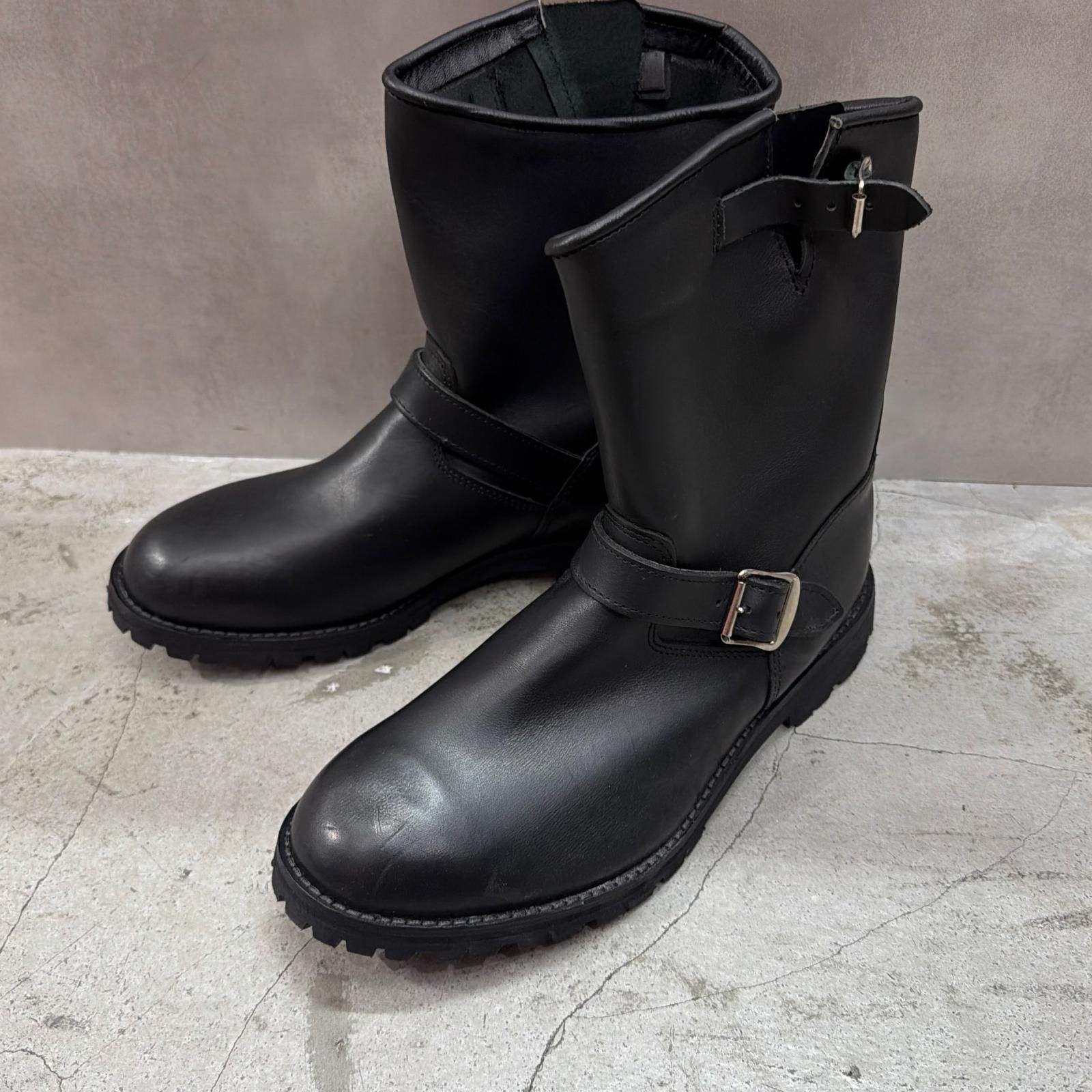 LA ROCKA レザー エンジニアブーツ イングランド製 ブーツ ラロッカ