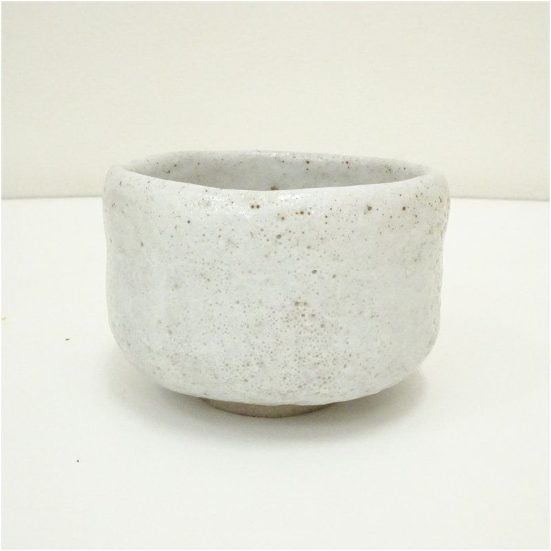 治山路造 志野茶碗（共箱） 茶道 抹茶 おしゃれ 抹茶茶碗 抹茶碗 和