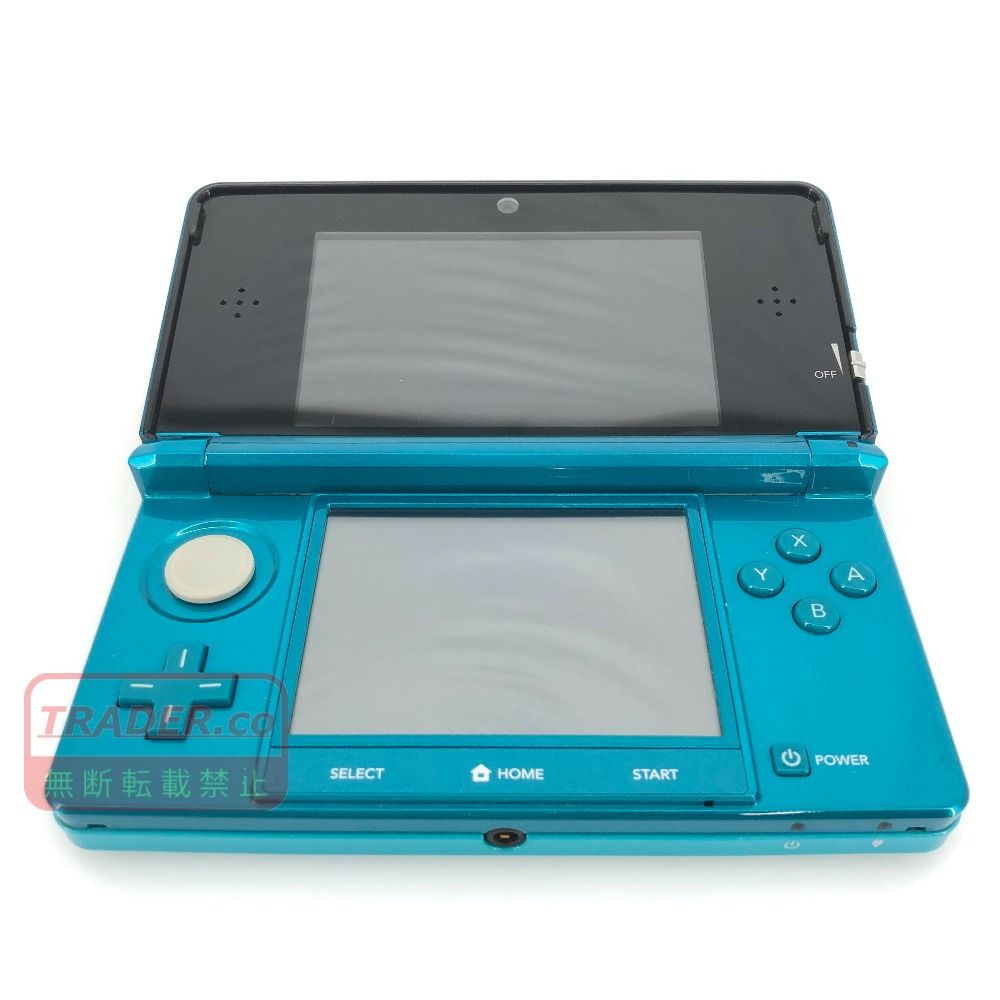 05w22541T 【3DS】ニンテンドー3DS 本体のみ アクアブルー SDカード2GB