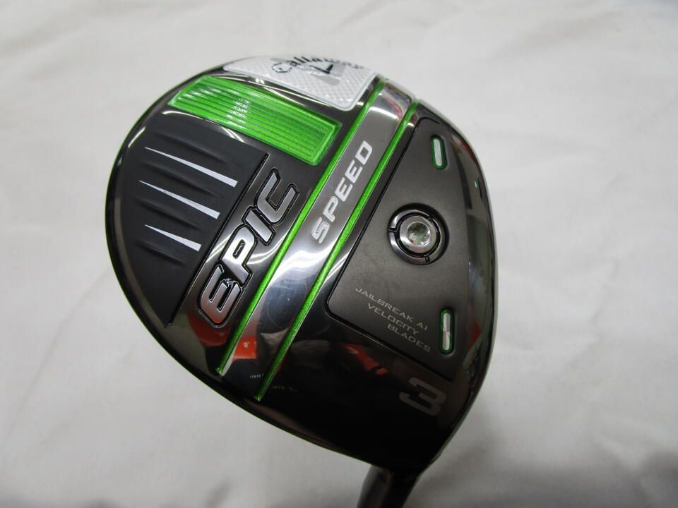 キャロウェイ　EPIC SPEED　15度　Speeder EVOLUTION 7 FW60　Sフレックス　フェアウェイウッド　中古　ゴルフドゥ！札幌手稲店【最短即日発送】