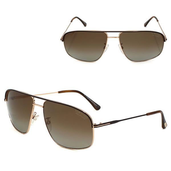 トムフォード サングラス TOM FORD FT0467-F/S 50H 60 TF467-F 偏光レンズ アジアンフィット EYEWEAR ピンクゴールド ブラック ブラウングラデーション